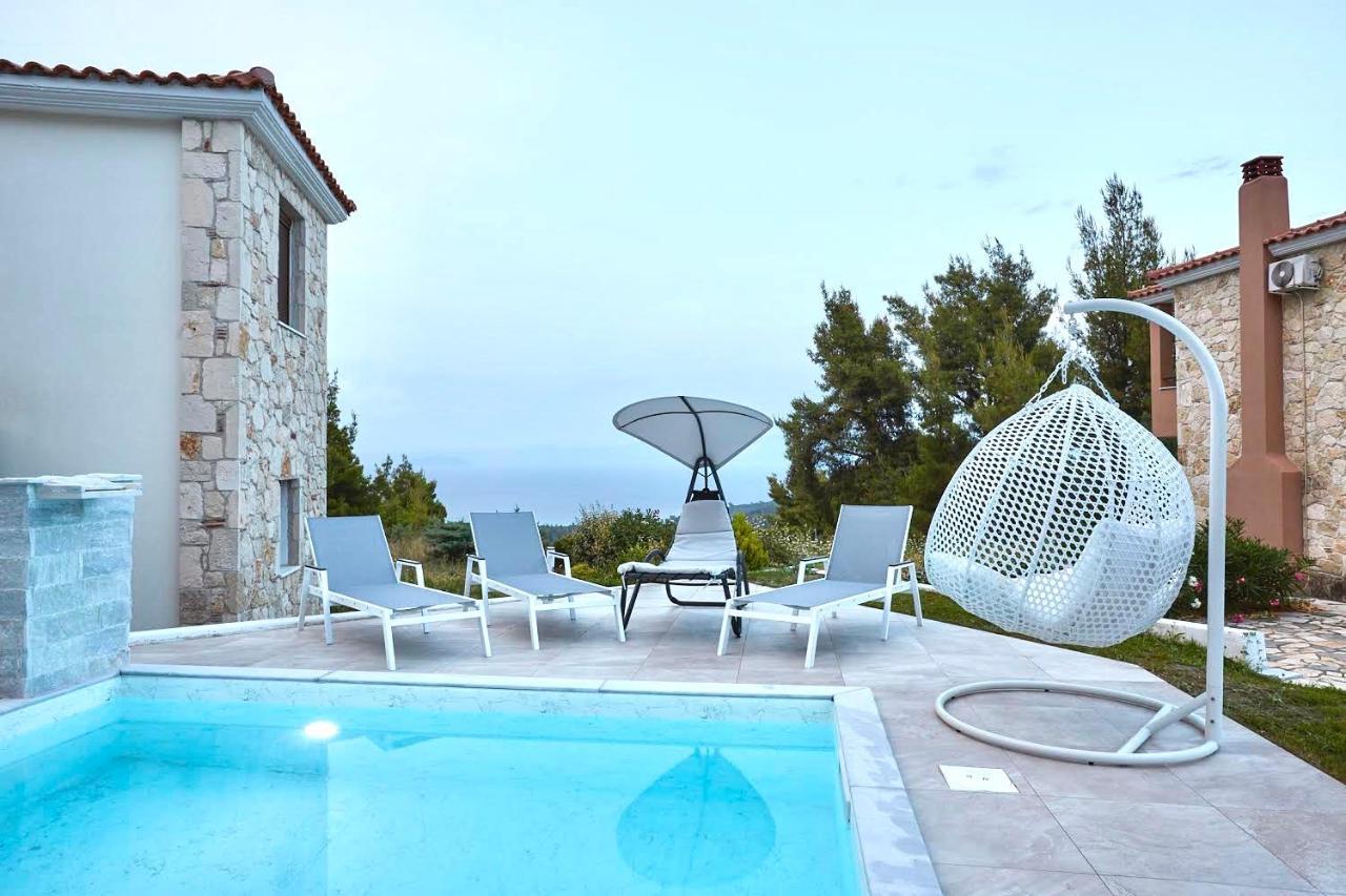 Earthy Boutique Luxurious House -Marble Luxury House Βίλα Παλιούρι Εξωτερικό φωτογραφία